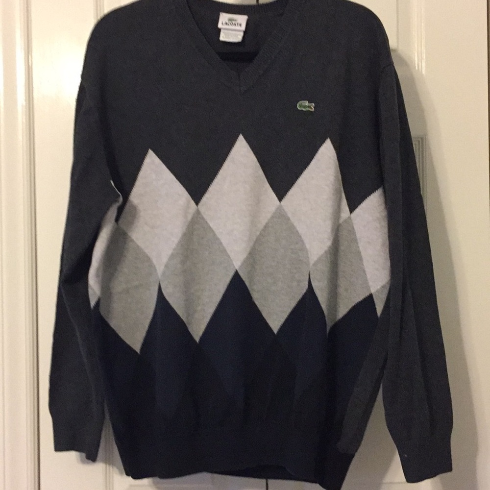 Lacoste Argyle Sweater